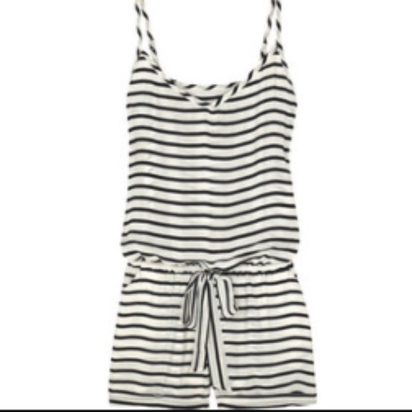 J.Crew Striped Silk Romper - Picture 5 of 5